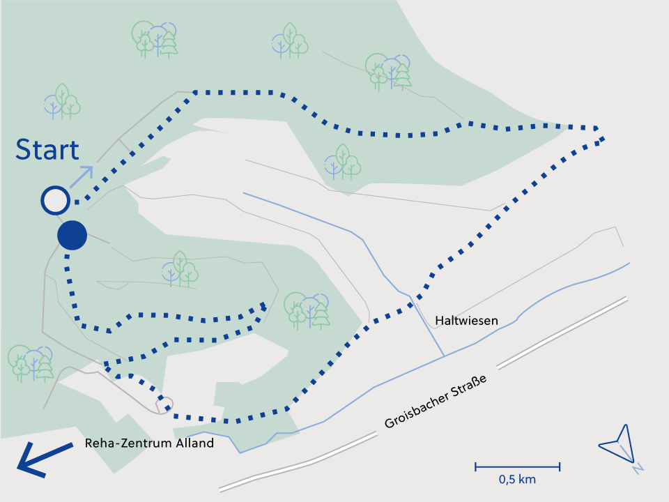 Mehr Informationen zum Thema: Wanderrouteviolett